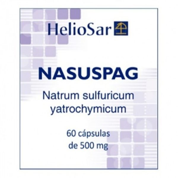Nasuspag Natrum Sulfuricum 60 Capsules Heliosar