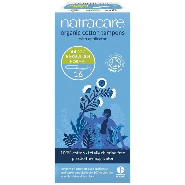 Natracare Regularer Tampon mit Applikator 16 Stück