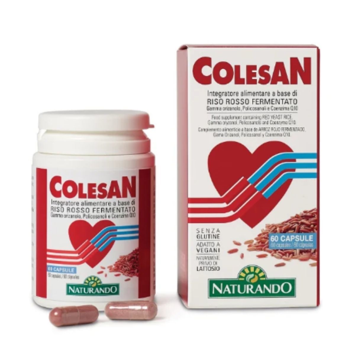 Naturando 60 cápsulas COLESAN