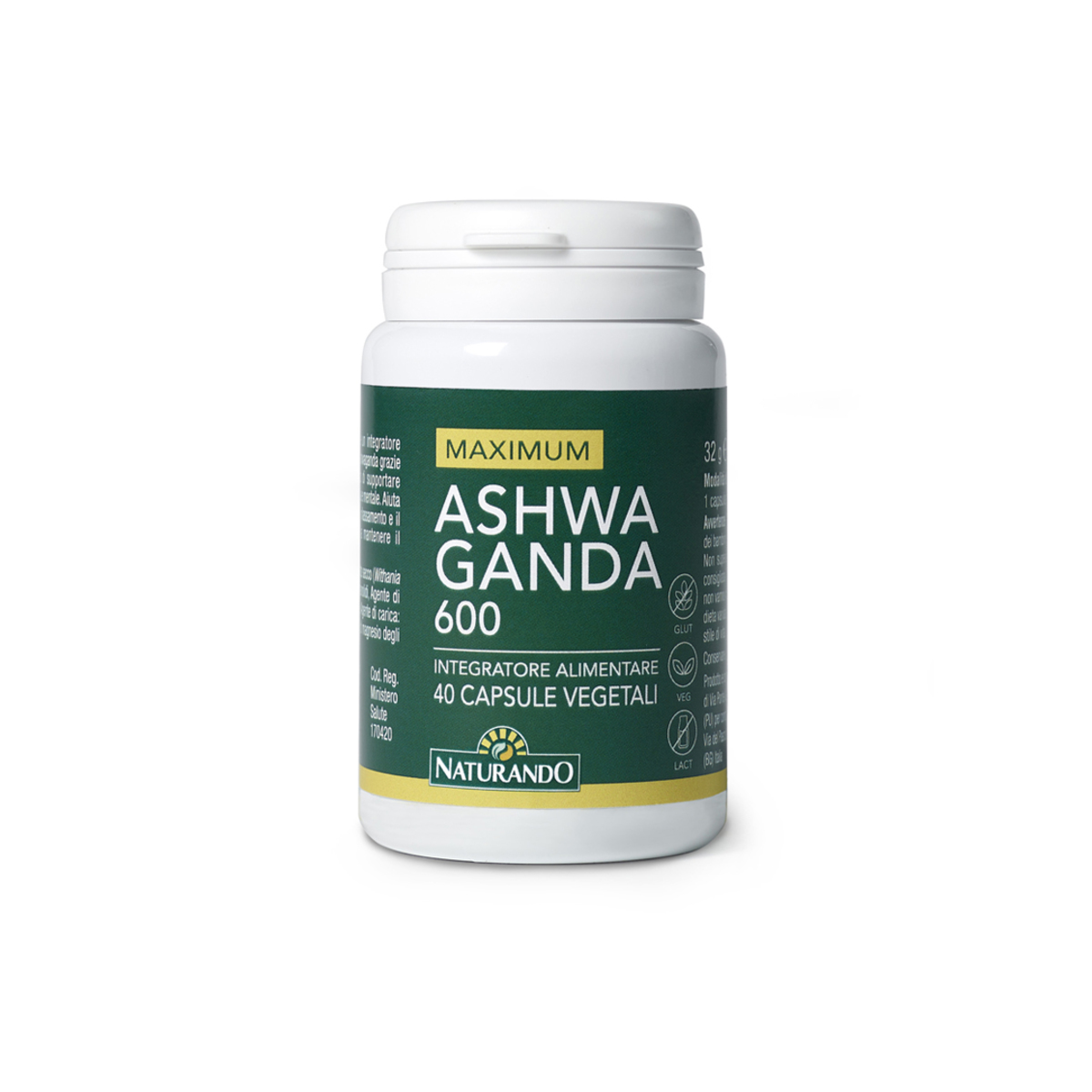 Naturando Maximum Ashwaganda 600 40 capsule