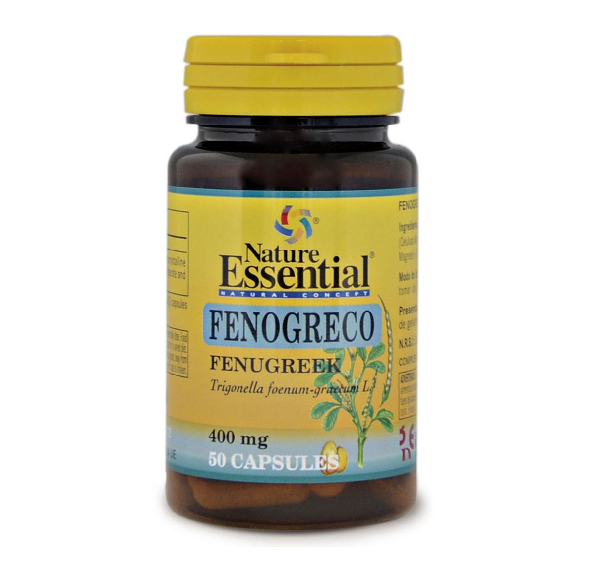 Nature Essential Fenogreco 400 mg 50 cápsulas
