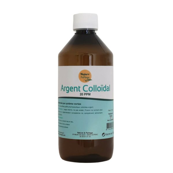 Nature & Partage Plata Coloidal – 500ml