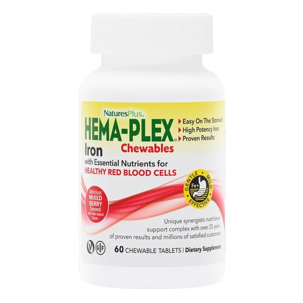Nature’s Plus Hema Plex 60 comprimés