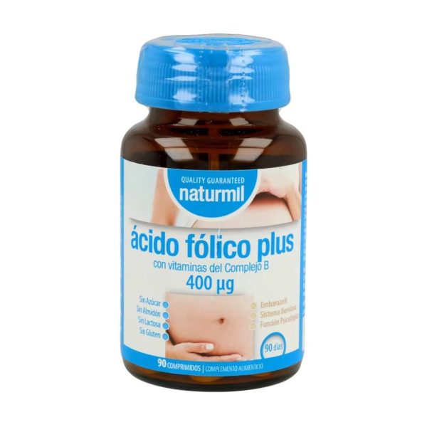 Naturmil Acide Folique Plus 90 Comprimés