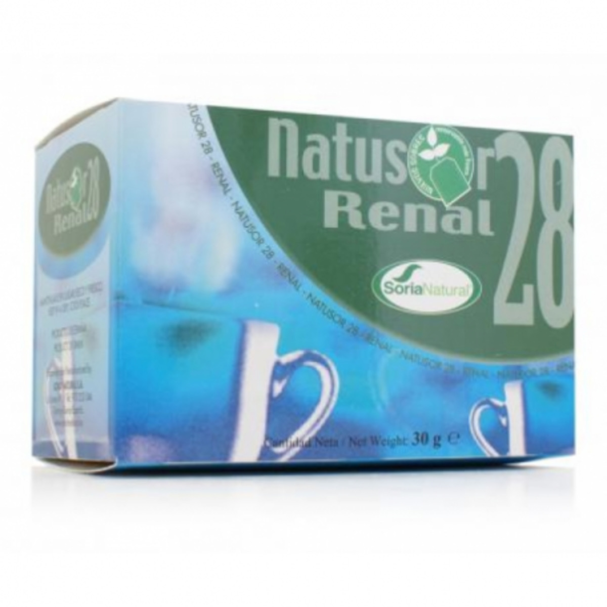 Natusor 28 Renal 20 Filtros Infusion Soria Natural
