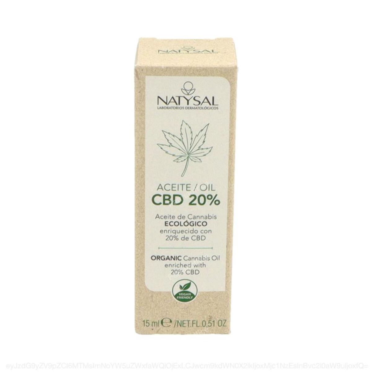 Natysal CBD 20% Bio – 15ml
