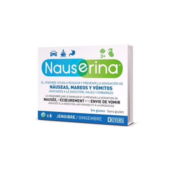 Nauserina 6 Comprimidos Deiters