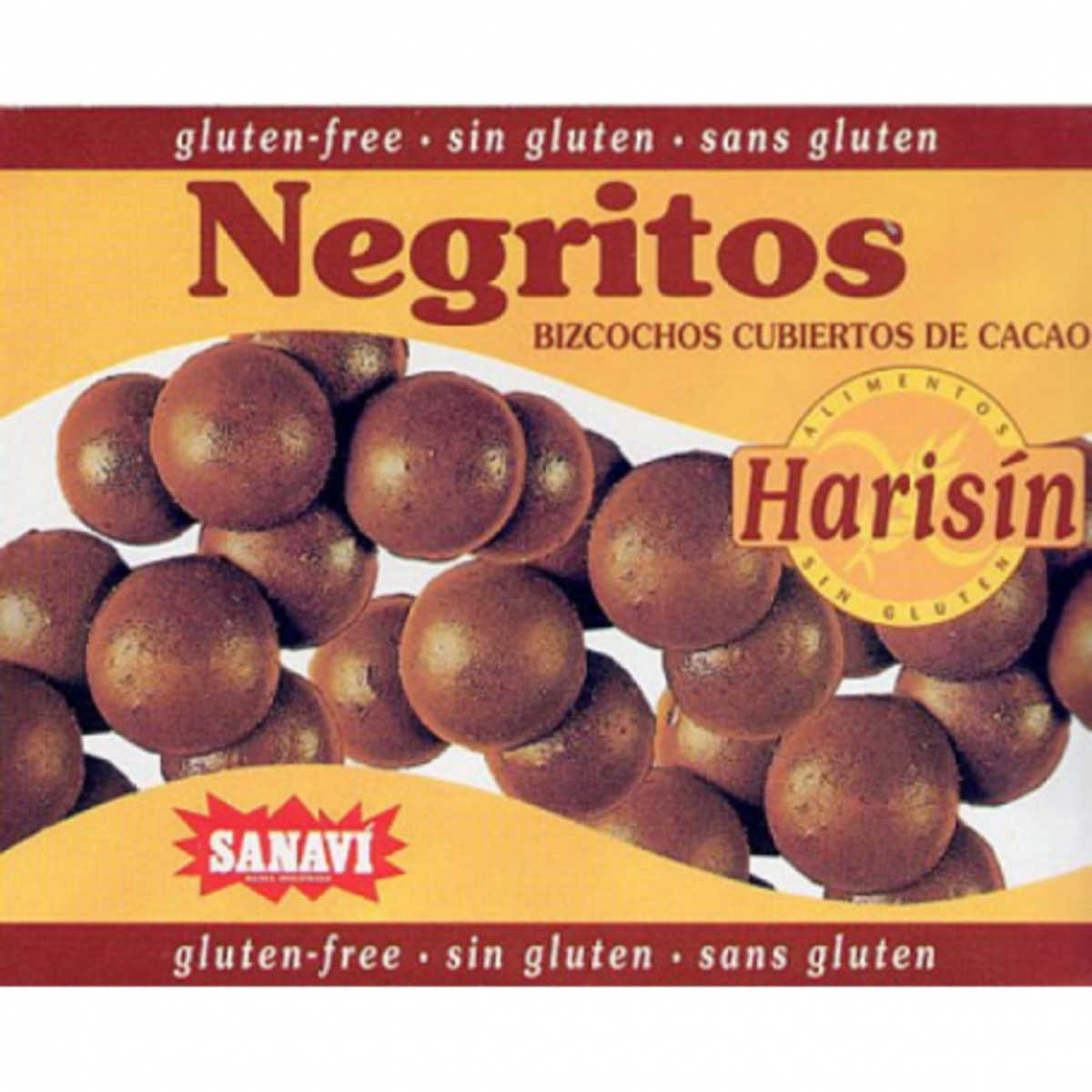 Negritos Sin Gluten Sanavi – 150g