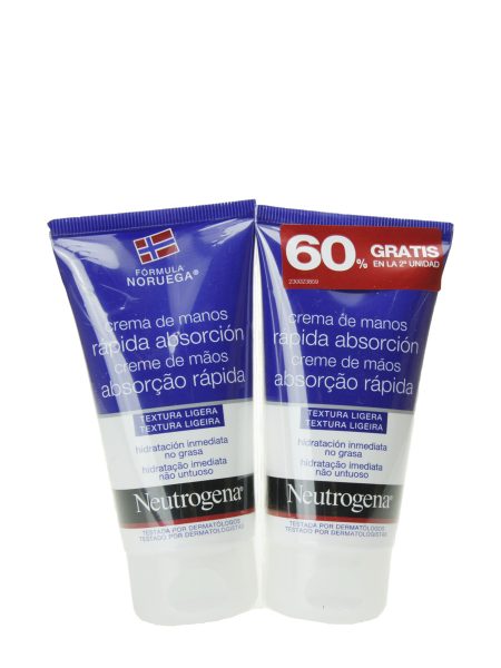 Neutrogena duplo crema per mani ad assorbimento rapido 75 ml