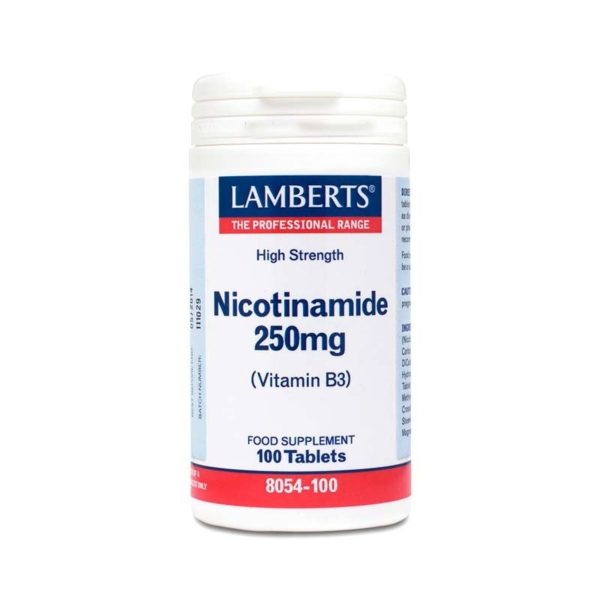 Nicotinamid 250 mg 100 Tabletten Lamberts