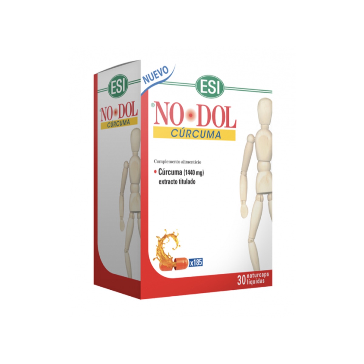 No·dol cúrcuma 30 naturcaps líquidas ESI