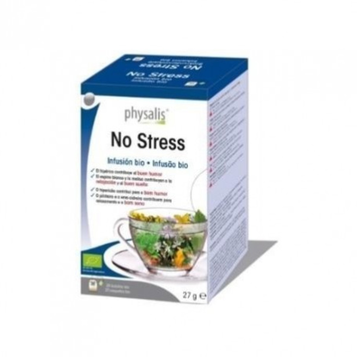No Stress Infusión 20 filtros Bio Physalis – 27g