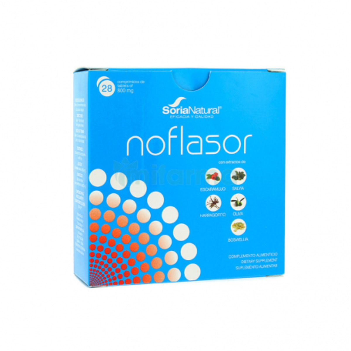 Noflasor 28 Comprimidos 800 mg Soria Natural