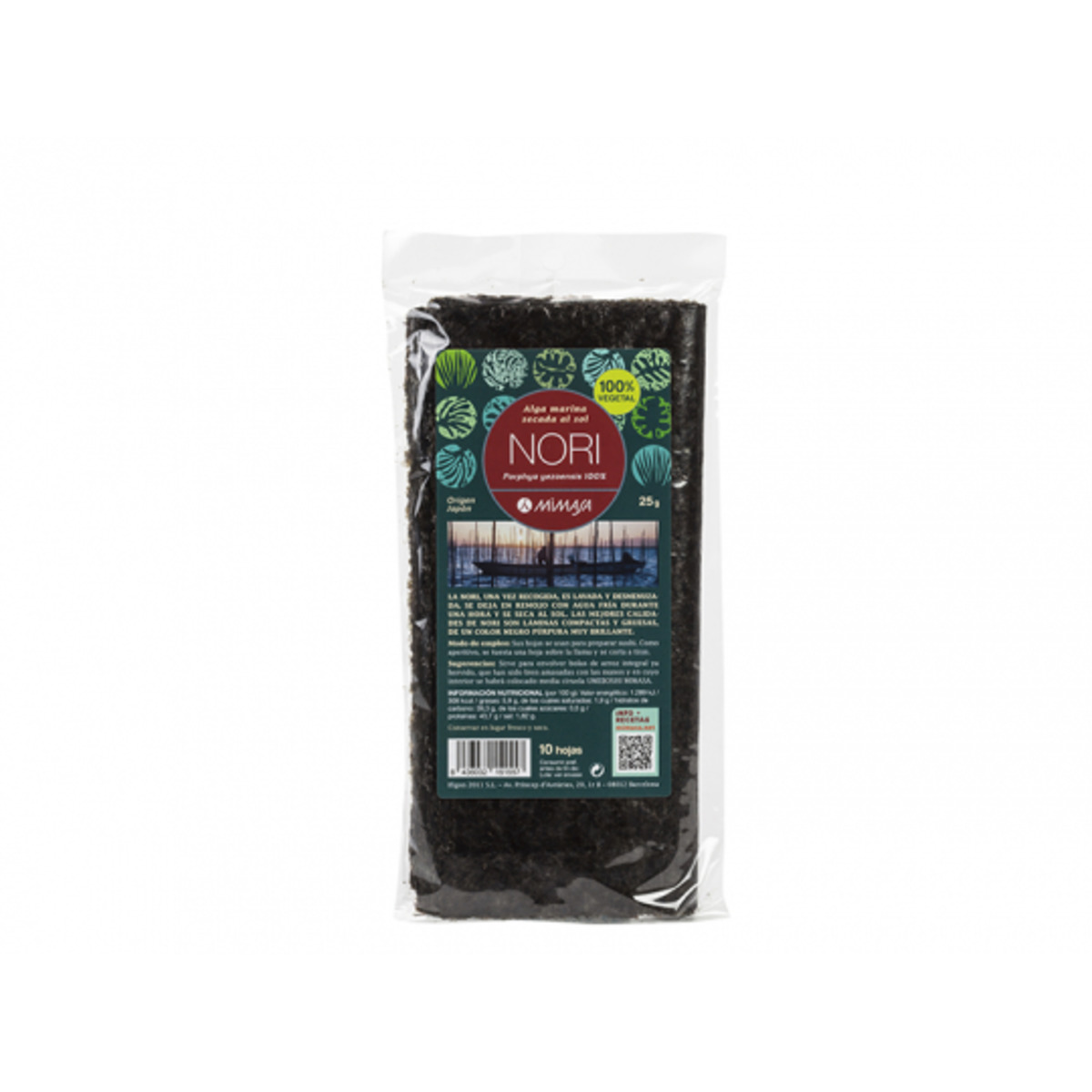 Nori – Origen Japon Mimasa – 25g