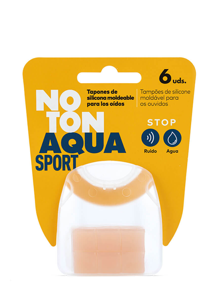 Noton tapones silicona moldeables aqua sport 6 unidades