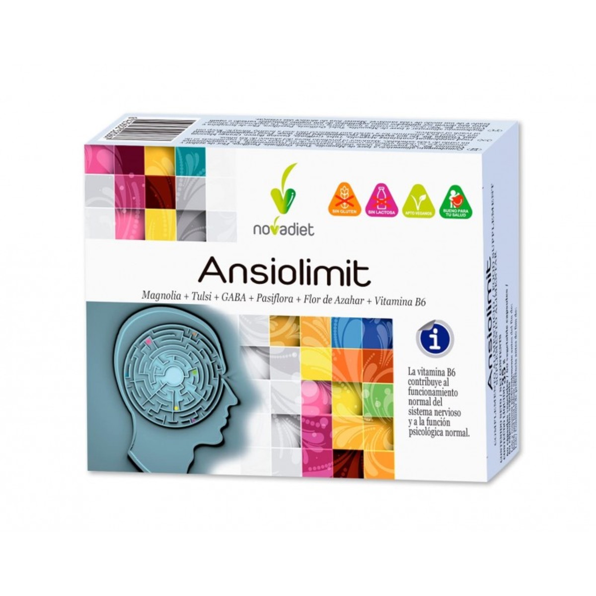 Novadiet Ansiolimit 60 Cápsulas