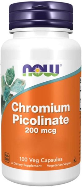 Now Chromium Picolinato 100 capsule