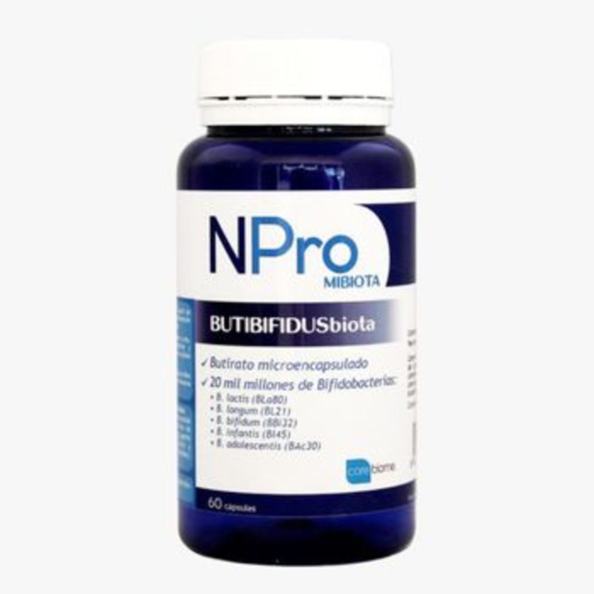 NPro butibifidus 60 cápsulas Mibiota