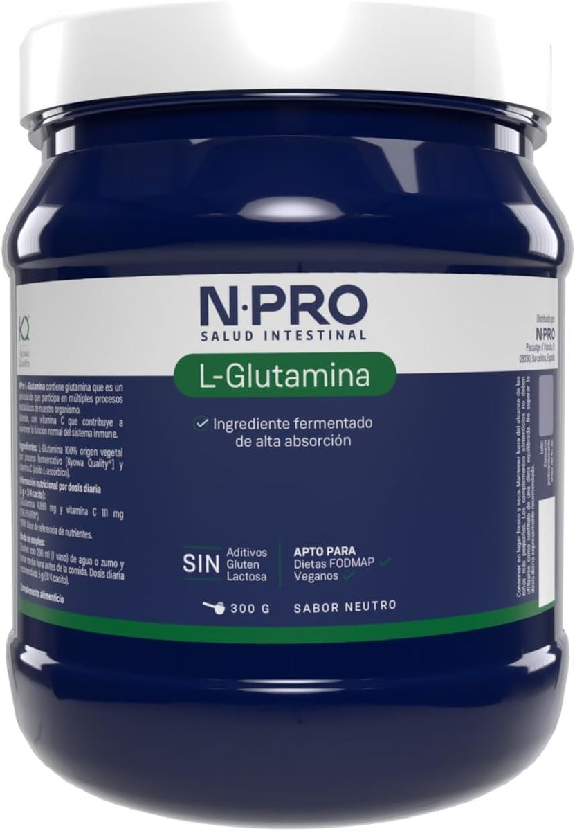 NPRO L-Glutamina en polvo – 300g