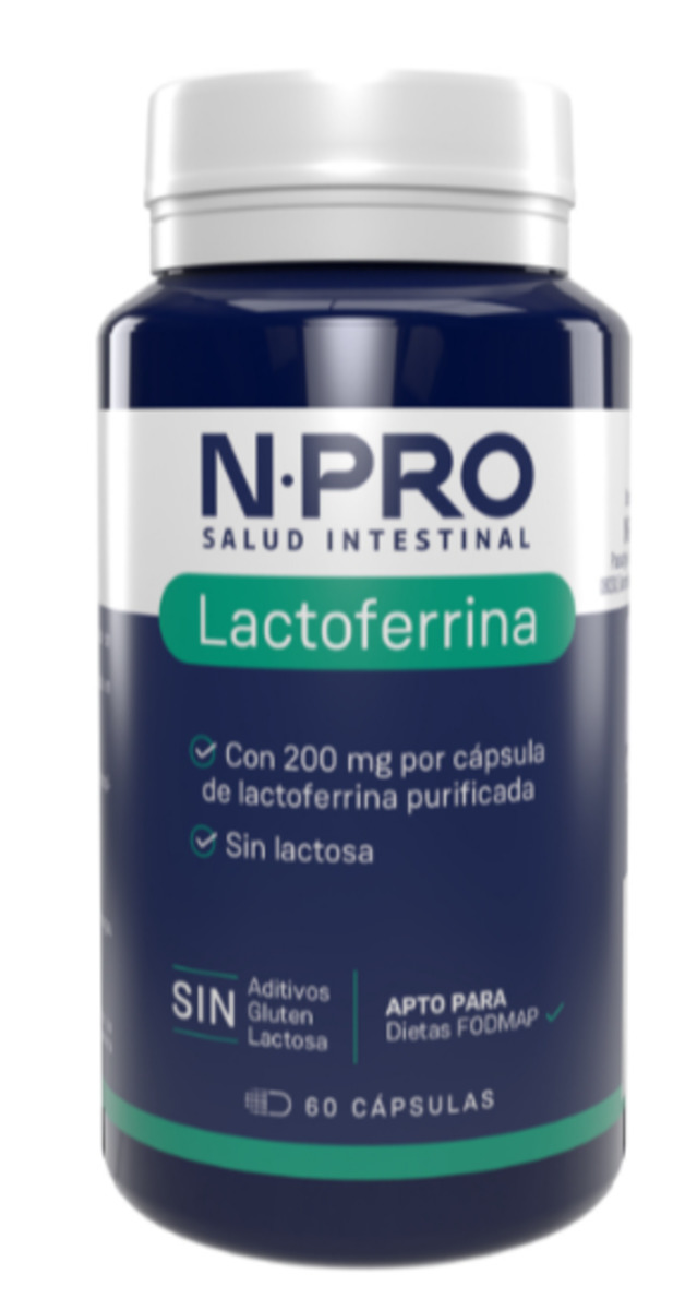 NPRO mibiota lactoferrina 60 cápsulas