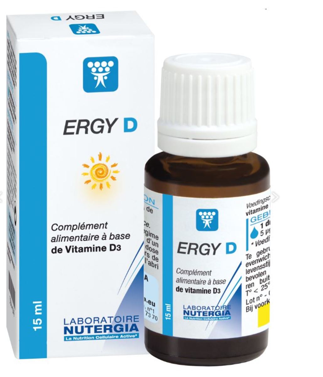 Nutergia Ergy-D vitamina D3 – 15ml
