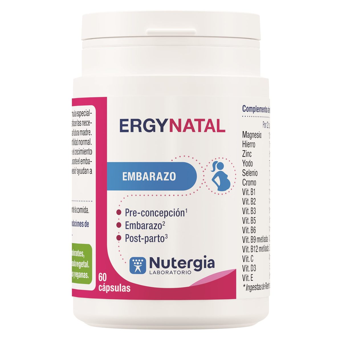Nutergia Ergynatal 60 cápsulas
