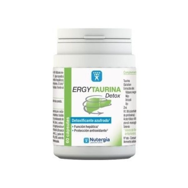 Nutergia Ergytaurina Detox 60 capsules