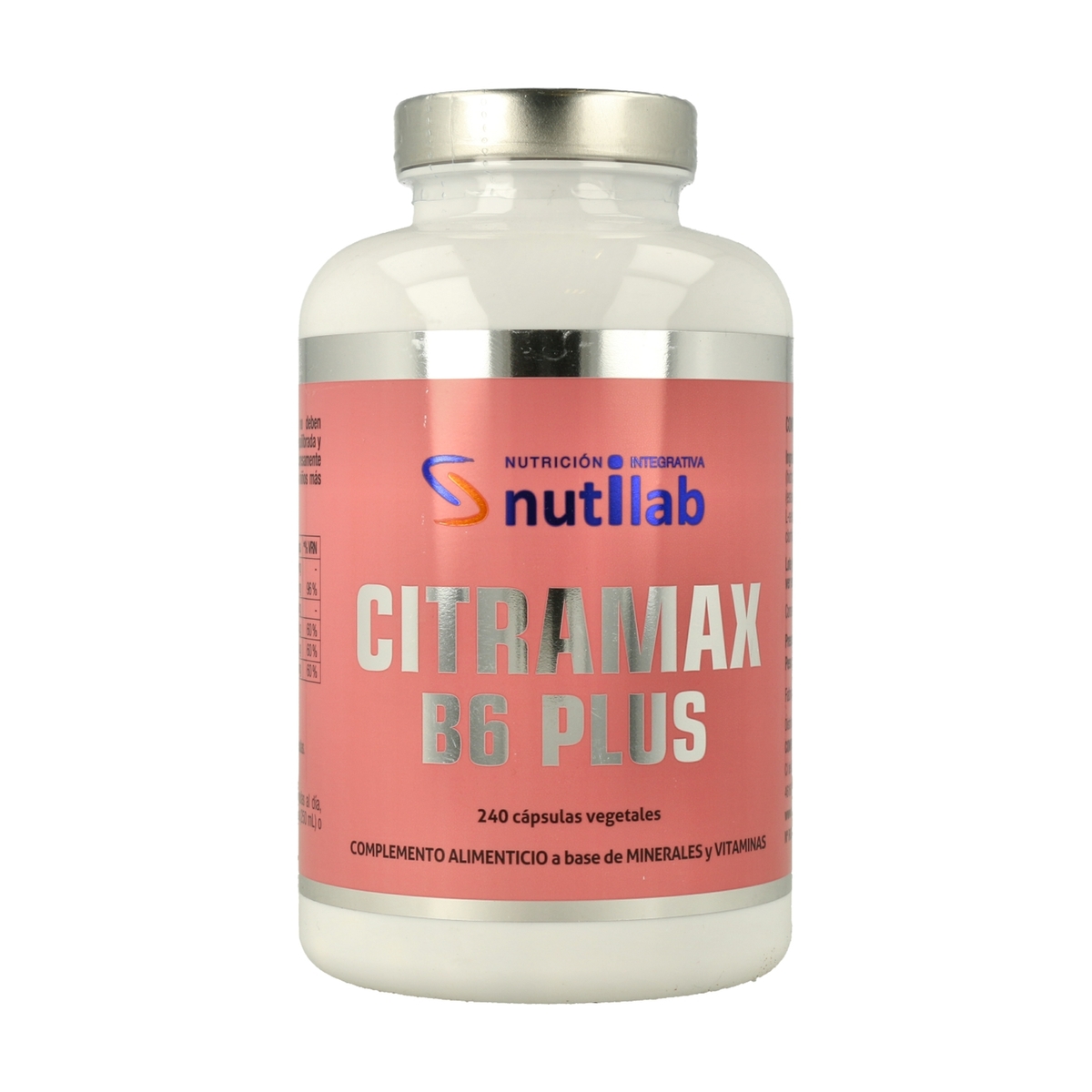 Nutilab Citramax B6 Plus 240 Cápsulas