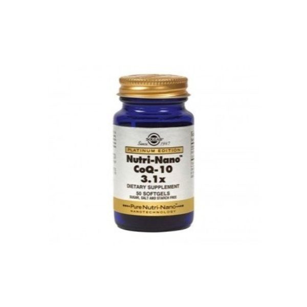 Nutri-nano Coenzym Q10 3.1×50 Kapseln Solgar