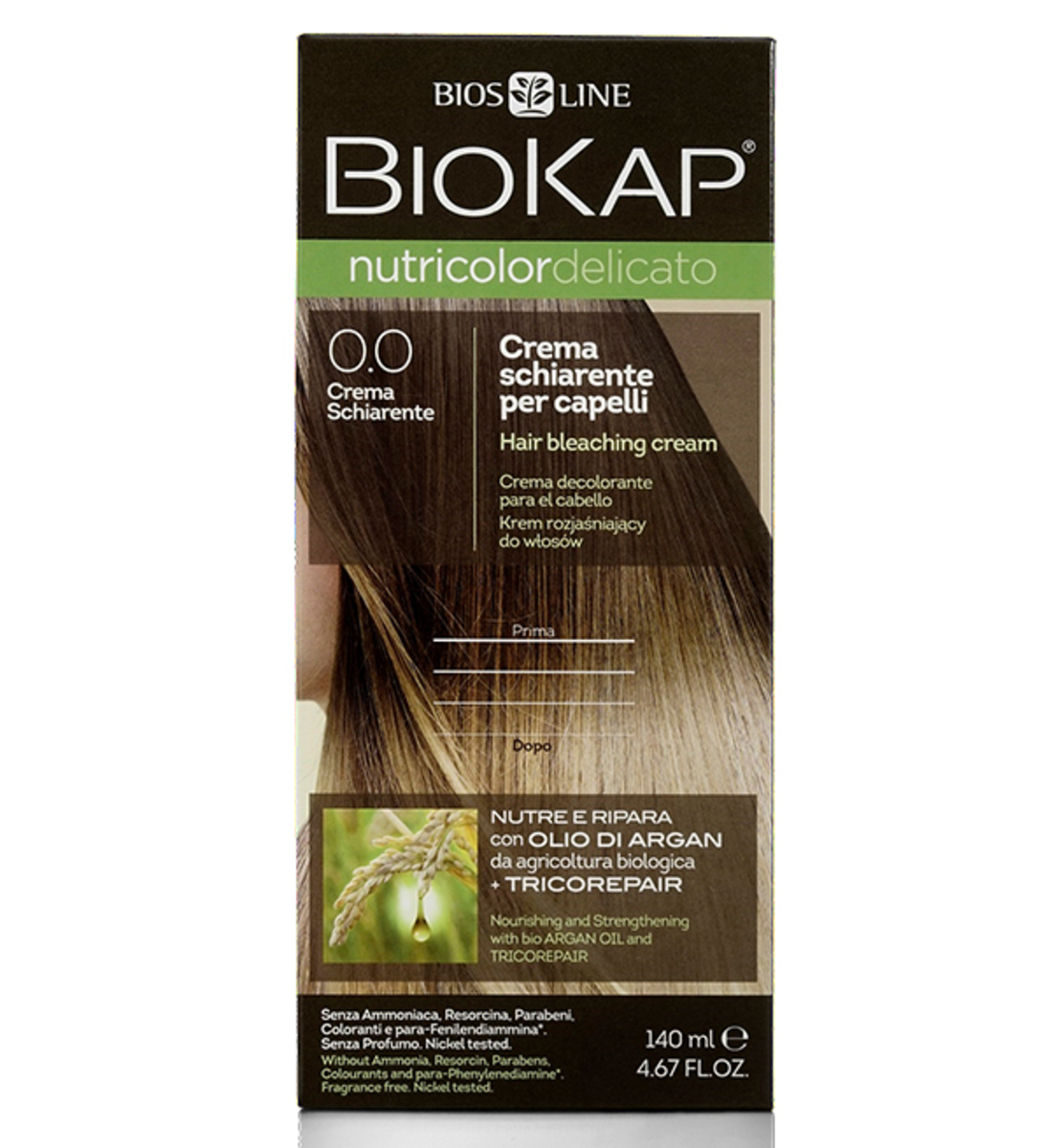 Nutricolor Bleaching Cream + 75 ml + 15 Biokap – 50ml