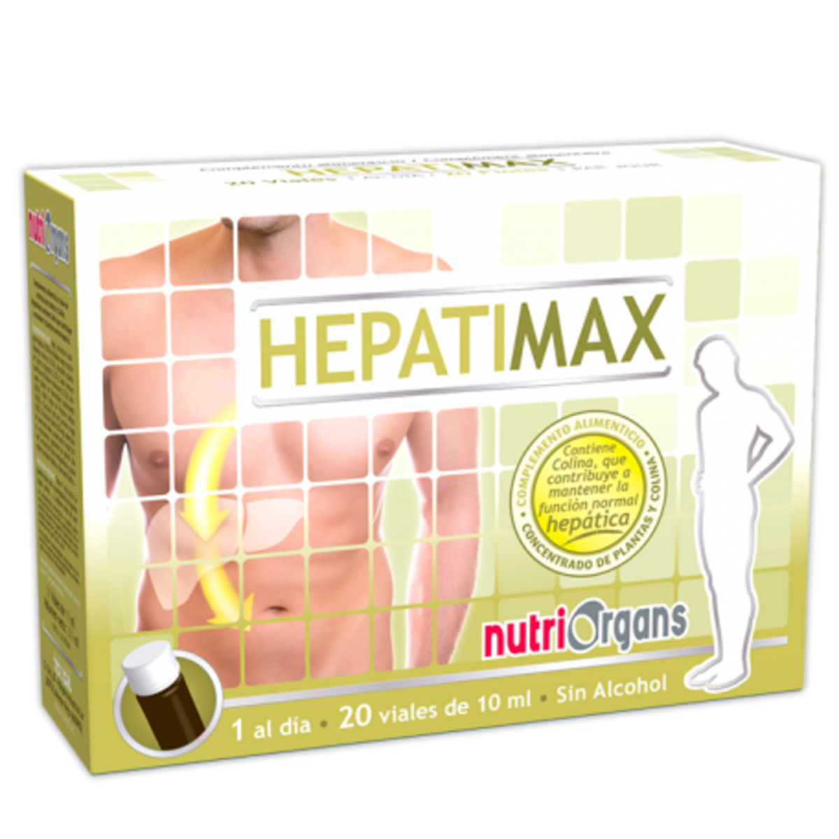 Nutriorgans Hepatimax 20 viales de Tongil – 10ml