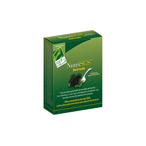 NutriSGS 60 Capsules 100% Natuurlijk Geactiveerd