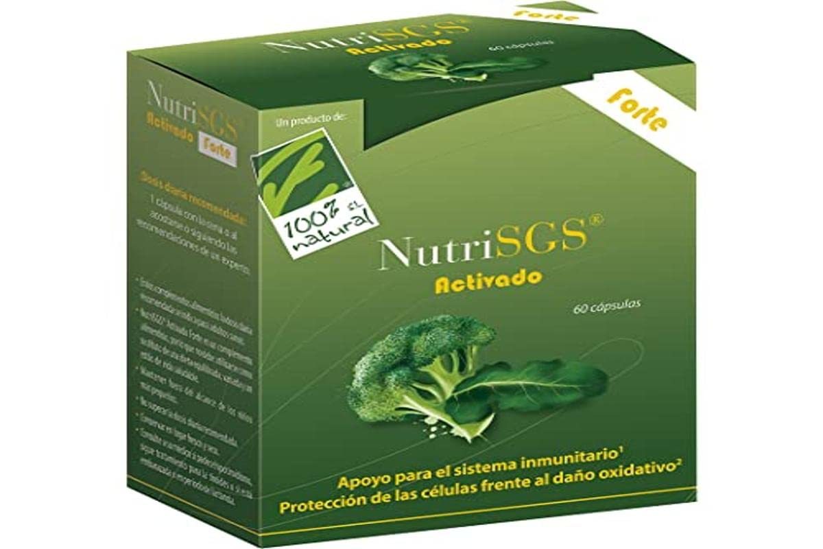 NutriSGS Activado Forte 60 cápsulas 100% Natural