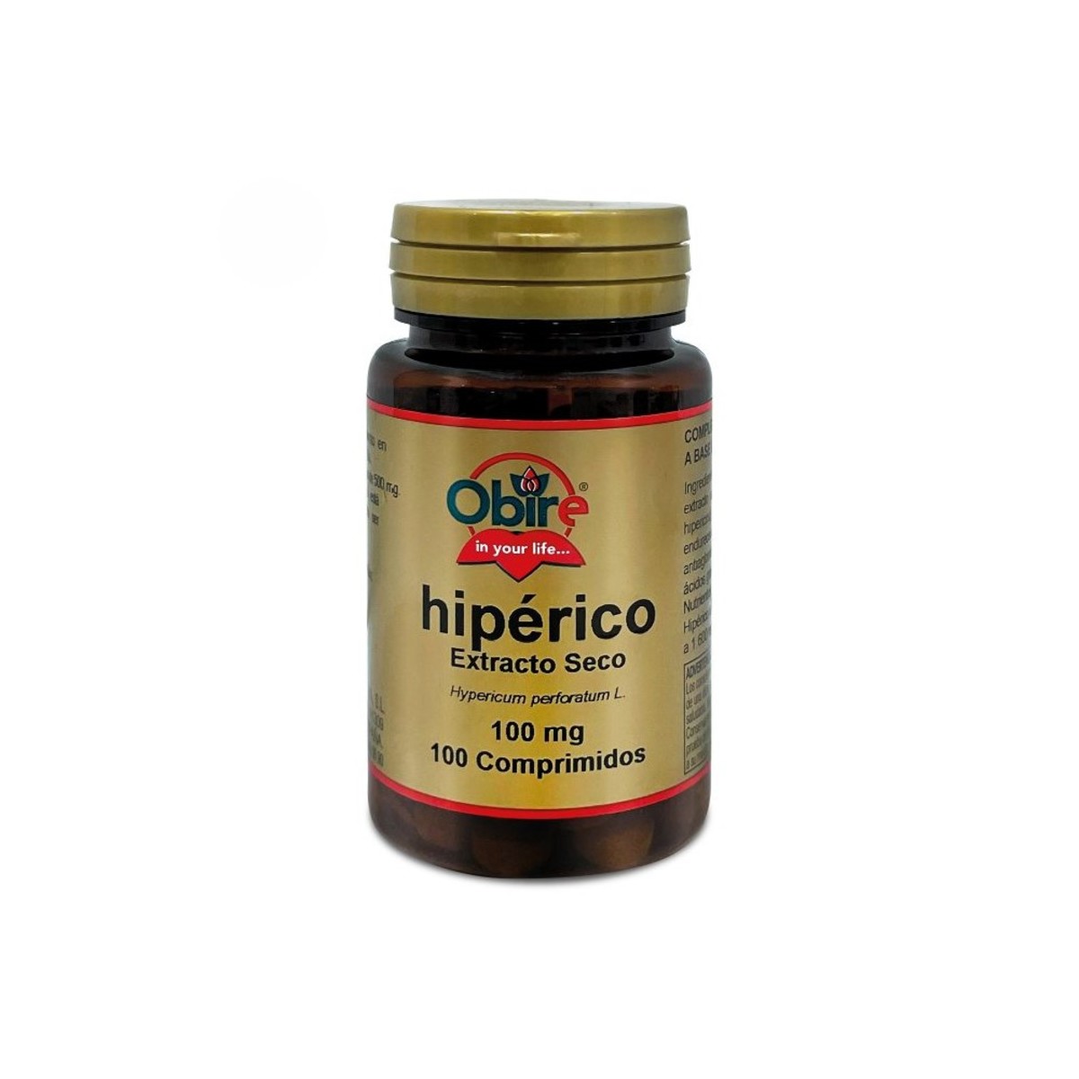 Obire Hipérico 100 comprimidos 100 mg