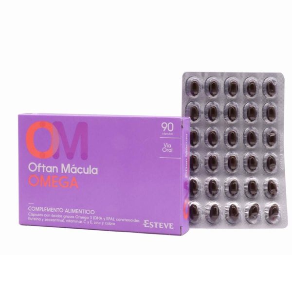 Oftan Mácula Omega 90 cápsulas
