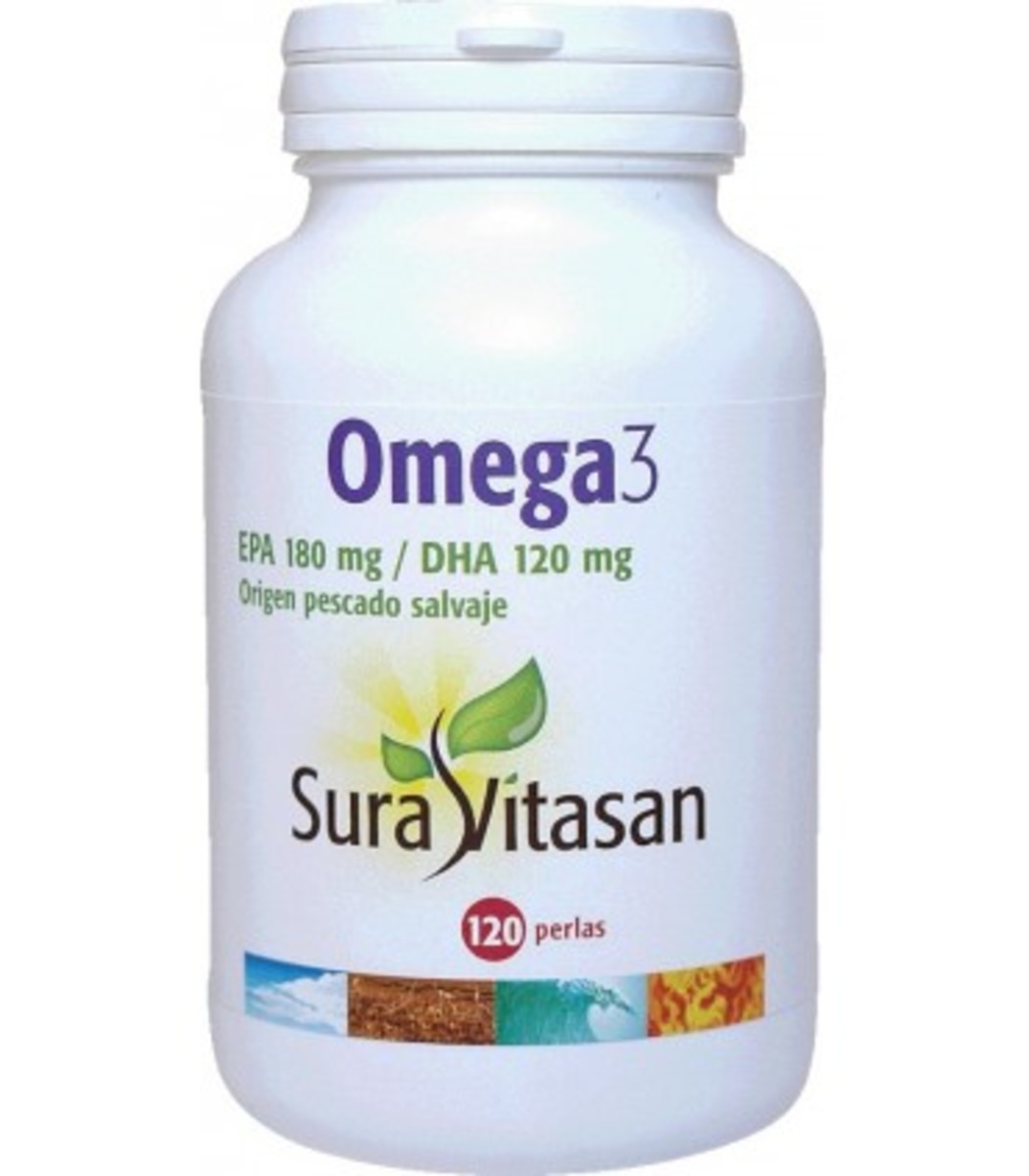 Omega 3 1.200 mg 120 perlas Sura Vitasan