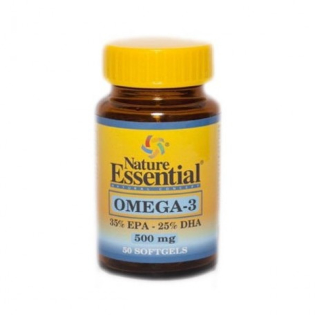 Omega-3 500 mg 50 Perlas (EPA 35 %/DHA 25 %) Nature Essential