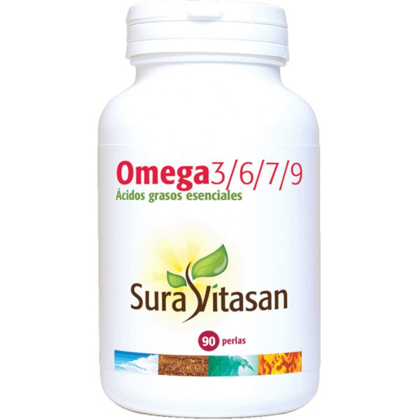 Oméga 3-6-7-9 90 Capsules Sura Vitasan