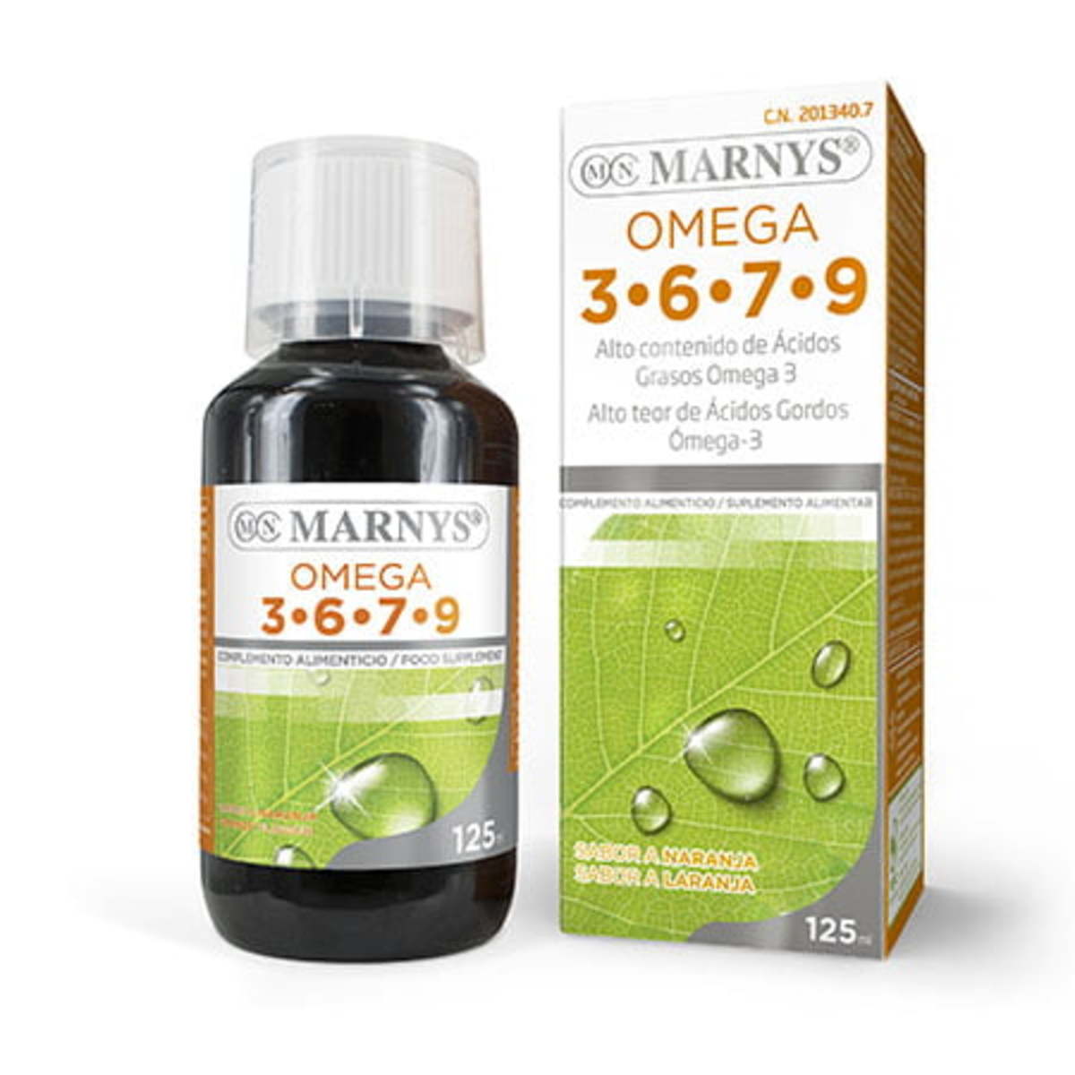 Omega 3 6 7 9 Botella marnys – 125ml