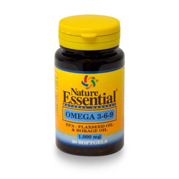 Oméga 3-6-9 1000 mg 30 Perles Nature Essential