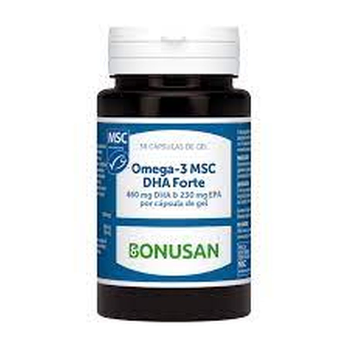 Omega-3 Msc DHA Forte 30 cápsulas de gel Bonusan