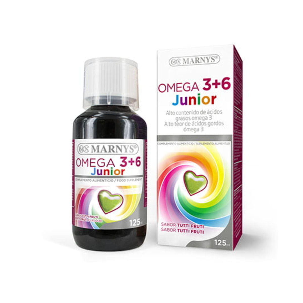 Omega 3 y 6 Junior Jarabe Marnys – 125ml