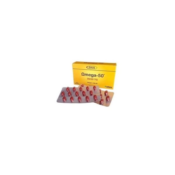 Oméga-50 120 Capsules de la marque Zeus