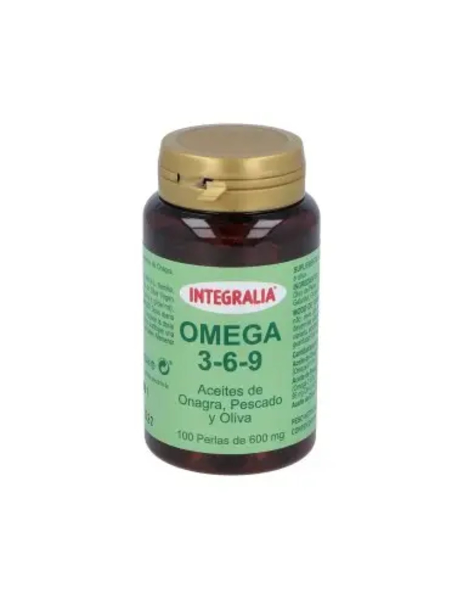 Omega 600 mg 3-6-9 100 Perlas Integralia