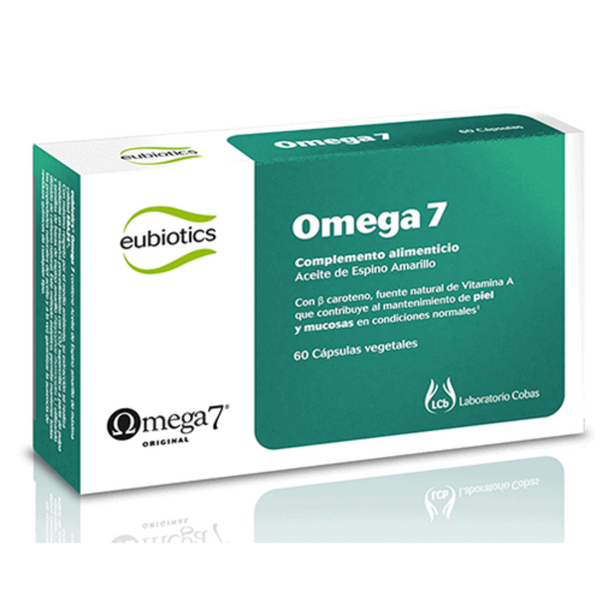 Omega 7 120 cápsulas Cobas Eubiotics