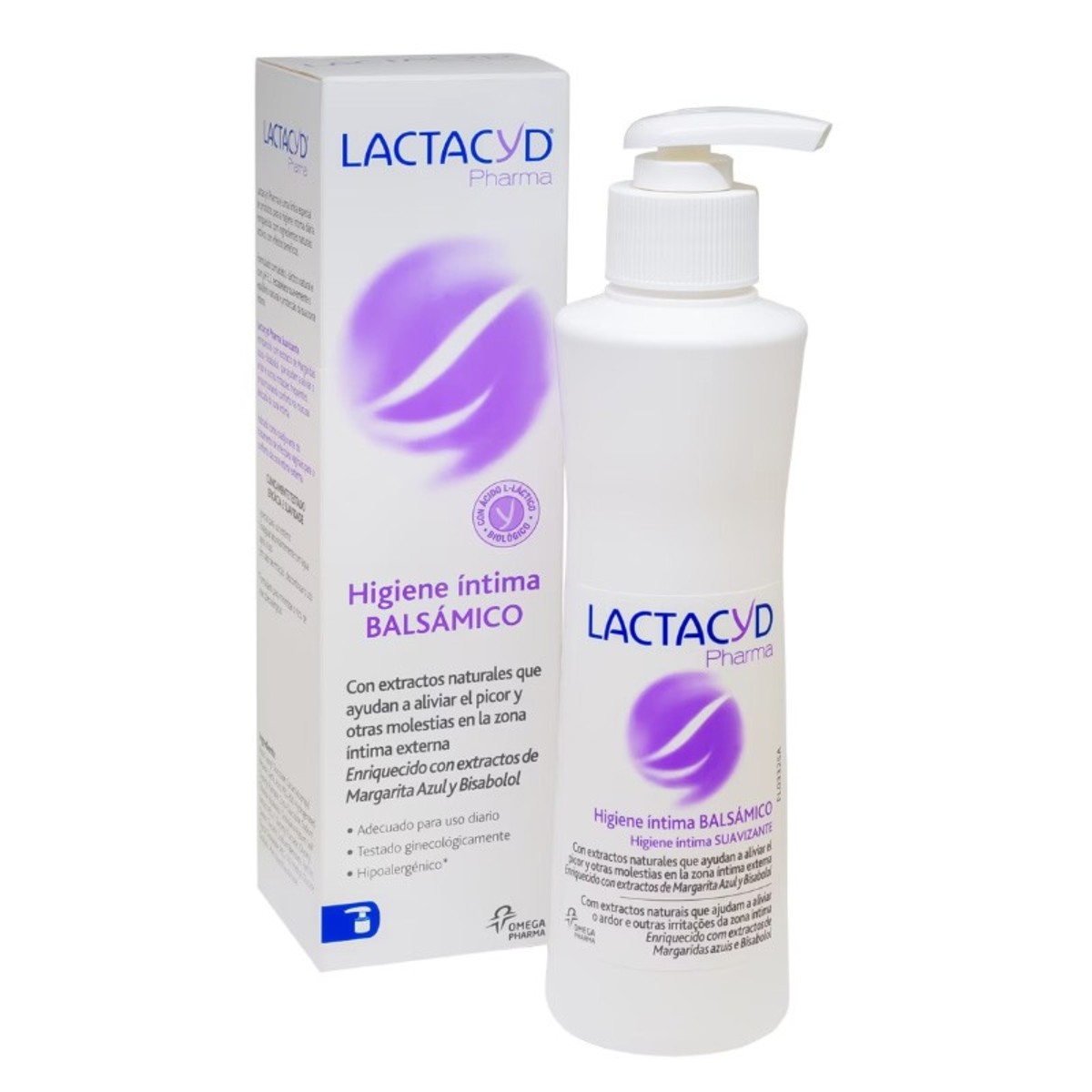 Omega Lactacyd Higiene Íntima Balsámico – 250ml