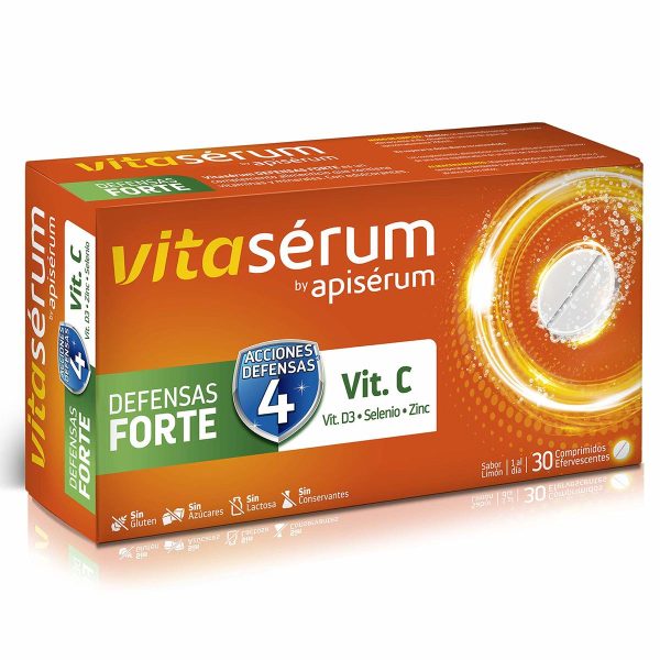 Omega Vitaserum By Apiserum Defensas Forte 30 comprimés effervescents
