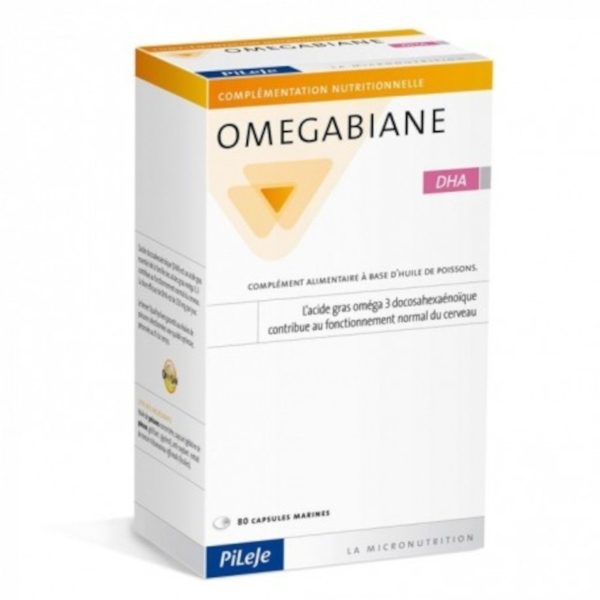 Omegabiane DHA 80 Capsules 700 mg Pileje