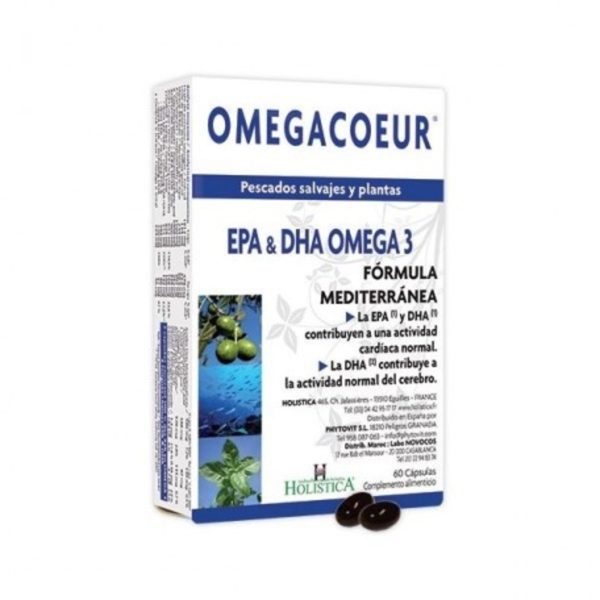 Omegacoeur 60 Kapseln Holistica