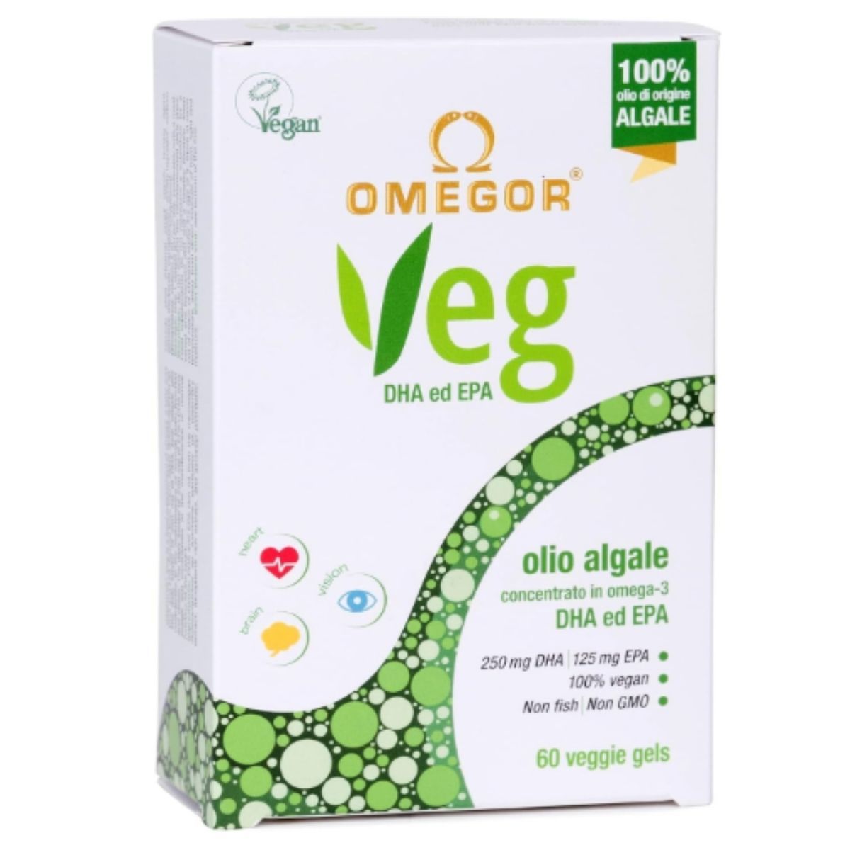Omegor 3 Veg 60 cápsulas UGA Nutraceuticals